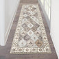 HEBE Hallway Runner Rug 2'x6' Washable Vintage Distressed Area Rugs Non Slip Laundry Rug Runner Boho Floor Carpet Runners for Hallways Entryway Laundry Room Kitchen Bathroom