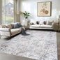 XLUEZ 6x9 Area Rugs for Living Room, Washable Modern Abstract Large Area Rug Neutral Soft Non Slip Kids Rug Stain Resistant Indoor Carpet for Bedroom Nursery Dining Room Playroom(Bluegrey, 6'x9')