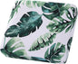 hyha Printed Couch Cushion Covers, Floral Sofa Covers Washable for Cushion Couch, Stretch Pattern Outdoor Cushion Covers for Patio Furniture with Elastic Bottom(Small, Monstera Deliciosa)