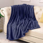 KMUSET Fleece Blanket Twin Size Navy Lightweight Throw Blanket Super Soft Cozy Microfiber Blanket Factory Shop