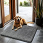 2x3 Fluffy Area Rugs for Bedroom Living Room,Small Soft Shag Fuzzy Rug Non-Shedding Indoor Plush Carpet for Kids Bedroom Nursery Dorm Home Decor,Deep Grey