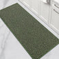 BEQHAUSE Kitchen Runner Rugs 24"x60", Non-Slip Kitchen Mats for Floor, Super Absorbent and Stain Resistant Kitchen Rug, Machine Washable Rugs for Kitchen, Hallway, Laundry & Sink, Green