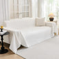 MYSKY HOME Oversized Couch Cover Sofa Covers Couch Covers for 3 Cushion Couch Sofa Pet Friendly L Shaped Couch Cover Sectional Couch Covers Non Slip Furniture Protector for Kids, Dogs, 91"x150", White