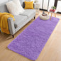 OLANLY 2x6 Machine Washable Runner Rugs for Hallway, Soft Fluffy Shaggy Bedside Rugs for Bedroom, Living Room, Indoor Floor Carpet for Kids Girls and Boys, Nursery Rooms, Home Decor Aesthetic, Purple