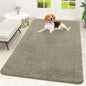 OLANLY Dog Door Mat for Muddy Paws 59x35, Absorbs Moisture and Dirt, Absorbent Non-Slip Washable Doormat, Quick Dry Chenille Mud Mat, Entry Indoor Entryway Carpet for Inside Floor, Warm Taupe