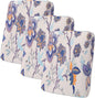 hyha Printed Couch Cushion Covers, Floral Sofa Covers Washable for 3 Cushion Couch, Stretch Pattern Outdoor Cushion Covers for Patio Furniture with Elastic Bottom(3 Packs, Vintage Flower)