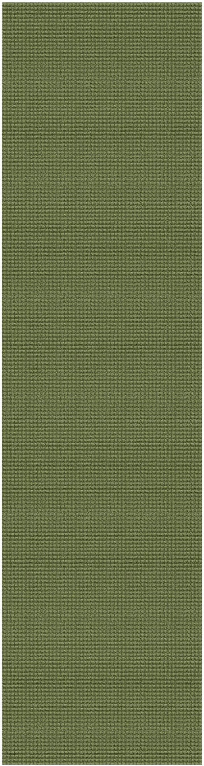 KOZYFLY Runners for Hallways 3x10 ft Washable Kitchen Runner Non Slip Rubber Backed Hallway Rugs Cotton Entryway Runner Rug Floor Carpet for Indoor Hall, Backdoor, Kitchen, Bright Green/Earthy Green