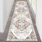 HEBE Hallway Runner Rug 2'x8' Washable Vintage Distressed Area Rugs Non Slip Laundry Rug Runner Boho Floor Carpet Runners for Hallways Entryway Laundry Room Kitchen Bathroom