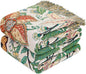 MSGKV Boho Throw Blanket for Bed Twin Size 100% Cotton Floral Blanket 60"x80" Lightweight Farmhouse Muslin Spring Breathable Couch Blankets Home Decor All Seasons