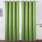 LEMOMO Light Green Thermal Blackout Curtains/52 x 95 Inch/Set of 2 Panels Room Darkening Curtains for Bedroom