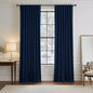 PONY DANCE Blue Blackout Curtains 96 inch Long, Room Darkening Curtains for Bedroom, Thermal Insulated Drapes for Living Room Window, Back Tab/Rod Pocket, 52 x 96 Inch,2 Panels Set, Navy Blue