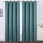 LEMOMO Blackout Curtains 66 x 84 inch/Sea Teal Curtains Set of 2 Panels/Thermal Insulated Room Darkening Bedroom Curtains