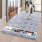 Muddy Mat® | Super Absorbent Door Mat Indoor, Microfiber Quick Dry Chenille Entryway Rug, Non-Slip Front Door Mat, Indoor Mats for Entryway, Machine Washable Pet Rug, Baby Blue 24"X60"