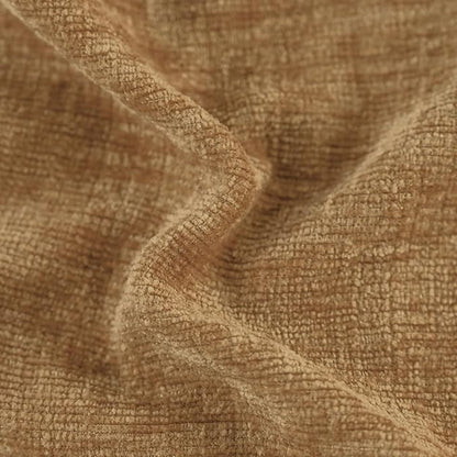 CaliTime Throw Pillow Covers Decorative 18 X 18 Inches Pack of 4 Cozy Chenille Cushion Cases for Couch Sofa Bed Living Room Home Apricot Brown