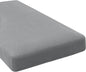 H.VERSAILTEX Super Stretch Individual Chaise Cover Sectional Couch Covers for L Shaped Sofa Both Left/Right Featuring Thick Jacquard Textured Twill Fabric (1 Piece Chaise Cover Large, Dove)