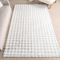 nuLOOM Jeni Off-White, 6' Round, Solid Faux Rabbit, Fluffy and Cozy, High Traffic, Stain Resistant, Easy Clean, Durable Washable Area Rug for Bedroom, Living Room, Dining, Den, Foyer, Entryway