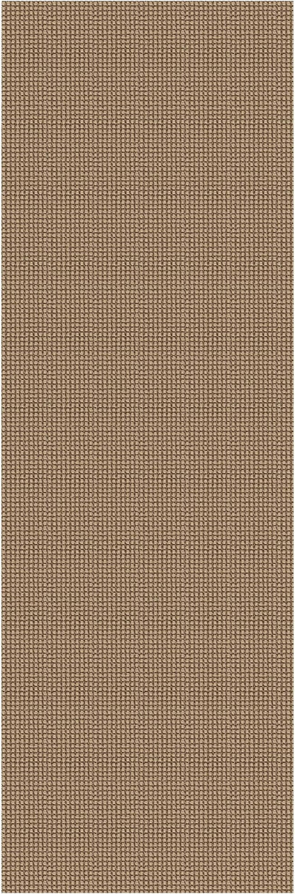 KOZYFLY Runners for Hallways 2.6x8 ft Washable Kitchen Runner Non Slip Rubber Backed Hall Runners Cotton Entryway Runner Rugs Floor Carpet for Indoor Backdoor Bedroom Kitchen, Tan/Orange/Brown