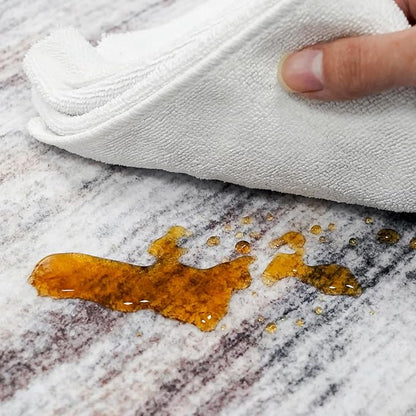2x8 Washable Runner Rug for Family: Easy-to-Clean Runners for Hallway Entryway Bedroom - Stain and Water Resistant Rugs with Non-Slip Backing - Soft Low-Pile Carpet Beige Grey
