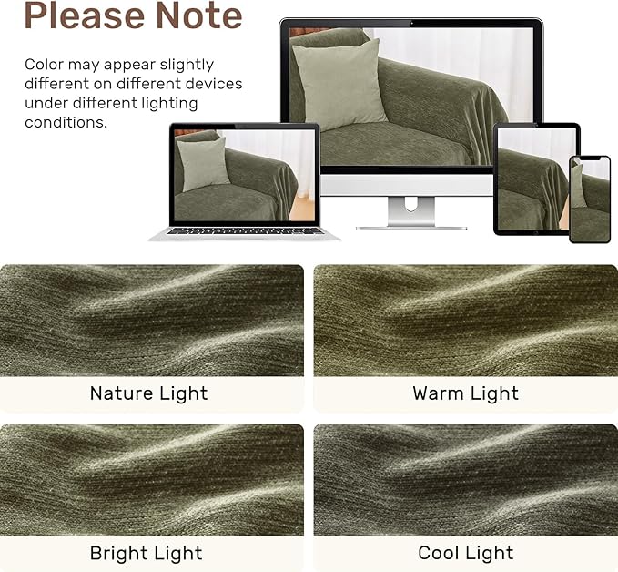 Sectional Couch Covers, 2 Pieces Washable L Shaped Couch Covers Sofa Blanket for Dogs Pet Friendly Sectional Sofa Slipcovers Furniture Covers,71"x 110"+ 71"x 118",(X-Large,Green)