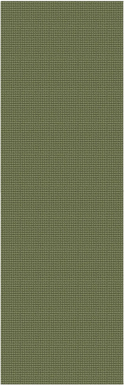 KOZYFLY Runners for Hallways 2x7 ft Washable Kitchen Runner Non Slip Rubber Backed Hall Runners Cotton Entryway Runner Rugs Floor Carpet for Indoor Backdoor Bedroom Kitchen, Bright Green/Earthy Green