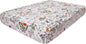 hyha Printed Couch Cushion Covers, Floral Sofa Covers Washable for 2 Cushion Couch, Stretch Pattern Outdoor Cushion Covers for Patio Furniture with Elastic Bottom(Medium, Sage Wild Green)