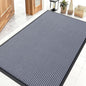 OLANLY Front Door Mat Indoor Outdoor Entrance, Waterproof Heavy Duty Doormat, Fade Resistant, Low Profile, Easy Clean Patio Porch Welcome Floor Mats for Entry, 47x32, Ash Grey