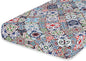 hyha Printed Couch Cushion Covers, Floral Sofa Covers Washable for 3 Cushion Couch, Stretch Pattern Outdoor Cushion Covers for Patio Furniture with Elastic Bottom(Large, Patchwork Moroccan)