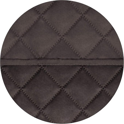 PureFit Reversible Quilted Sofa Cover, Water Resistant Slipcover Furniture Protector, Washable Couch Cover with Non Slip and Elastic Straps for Kids, Dogs, Pets (Small Recliner, Chocolate/Chocolate)