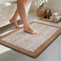 36x24 Large Bathroom Rugs Washable Non Slip, Coffee Bath Mat for Bathroom Floor Tub, Soft Absorbent Quick Dry Mats for Shower, Bathtub,Home Decor
