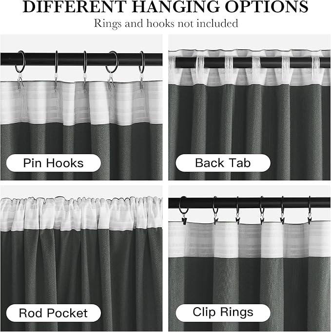 RYB HOME Mint Green Velvet Curtains 96 inches Long, Room Darkening, Floor-Length, Coastal Style Velvet Drapes with Hook Belt for Nursery Living Room Office, 52" W x L96 L, Auqa