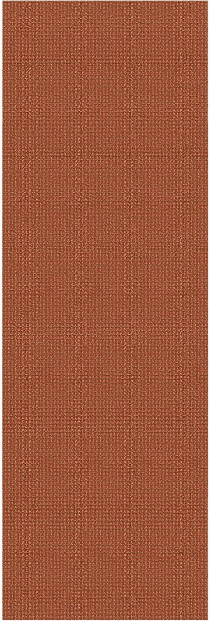KOZYFLY Runners for Hallways 2x7 ft Washable Kitchen Runner Non Slip Rubber Backed Hall Runners Cotton Entryway Runner Rugs Floor Carpet for Indoor Backdoor Bedroom Kitchen, Orange/Tan