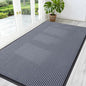 OLANLY Front Door Mat Indoor Outdoor Entrance, Waterproof Heavy Duty Doormat, Fade Resistant, Low Profile, Easy Clean Patio Porch Welcome Floor Mats for Entry, 59x30, Ash Grey