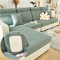 Couch Cushion Covers for Sofa Couch Covers Wear-Resistant Universal Sofa Cover Washable Stretch for Sectional Slipcovers (Texture-Green,Large Single Seat Cover)