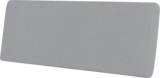 Easy-Going Stretch Cushion Cover Sofa Cushion Furniture Protector Sofa Seat Sofa Slipcover Sofa Cover Soft Flexibility with Elastic Bottom(Oversized Sofa Cushion, Silver Gray)