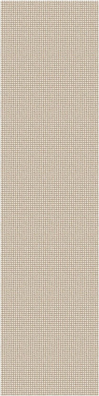 KOZYFLY Runners for Hallways 2x8 ft Washable Kitchen Runner Non Slip Rubber Backed Hall Runners Cotton Entryway Runner Rugs Floor Carpet for Indoor Backdoor Bedroom Kitchen, Ivory/Khaki