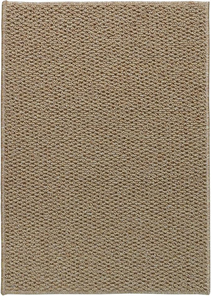 5x7 Area Rugs - Rug for Living Room, Washable Area Rugs 5x7 for Bedroom, Non-Slip Carpet for Dorm Room (Brown)
