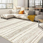 Nakagishi 10x14 Area Rugs Living Room: Washable Boho Large Neutral Modern Soft Farmhouse Rug Stain Resistant Indoor Non-Slip Accent Carpet for Bedroom Nursery Kids Playroom Office Dining Room- Brown
