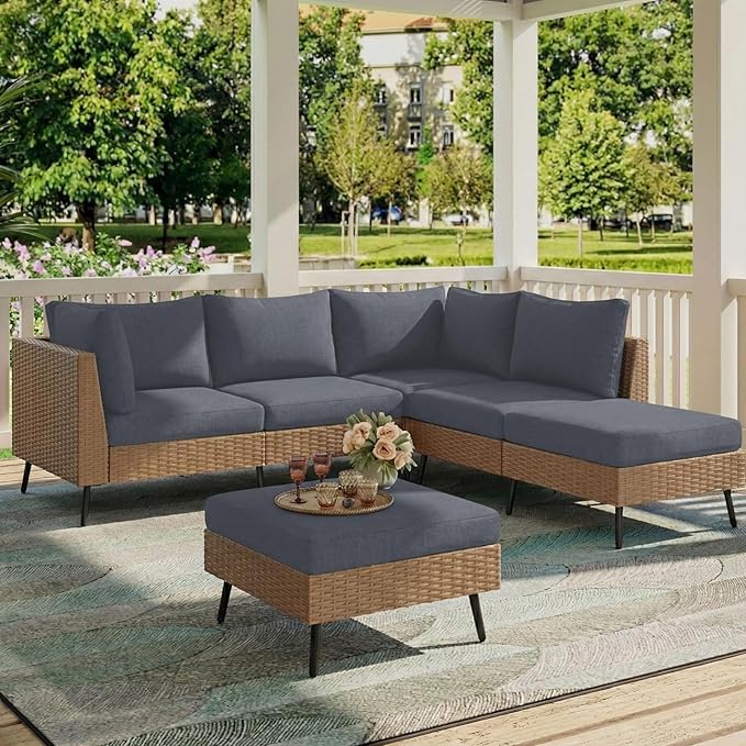hyha Milk Silk Couch Cushion Covers, Soft Magic Sofa Covers Washable for 3 Cushion Couch, Stretch Sectional Outdoor Cushion Covers for Patio Furniture with Elastic Bottom(3 Packs, Dark Gray)