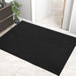 HIYARD Sturdy Front Door Mat, Absorbent Muddy Dirt Resist Welcome Door Mats Outdoor Indoor, Stain and Fade Resistant, Non-Slip Backing Entry Mat Low Profile Doormat for Entryway, 72×24, Black