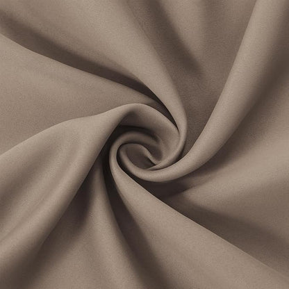 LEMOMO Cappuccino Thermal Blackout Curtains/52 x 84 Inch/Set of 2 Panels Room Darkening Curtains for Bedroom