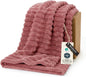 Bedsure GentleSoft Dusty Pink Twin XL Blanket for Bed - Cozy Soft Blankets for Women, Cute Small Fleece Throws for Girls, Birthday Gifts for Women Decor Gifts for Mom, 66x90 Inches