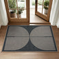 Lahome Enfys Rainbow Outdoor Mats for Front Door, 2x3 Small Washable Kitchen Rugs, Farmhouse Neutral Throw Rug Non Slip Non Shedding Indoor Outdoor Carpet for Entryway Foyer