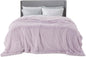Bedsure GentleSoft Fluffy Lavender Purple King Size Blanket for Bed, Thick Soft Sherpa Faux Fur Fleece Bedding Fuzzy Plush Winter Warm Large King Blanket, Cozy Purple Gifts for Men Women, 108x90