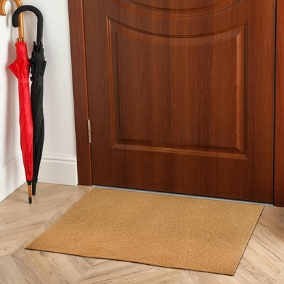6 Pack Blank Door Mats for Crafting and Painting, 30x17 Inch Artificial Coir Doormat Outdoor, Non-Slip Rubber Backing Welcome Mats for Indoor/Outdoor Front Porch Entryway