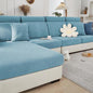 Sofa Covers Couch Covers for Sofa Pet Friendly Couch Cushion Covers Universal Sofa Covers Washable Stretch Slipcovers for Sectional Sofa (Texture Sea Blue,Back Cover M)