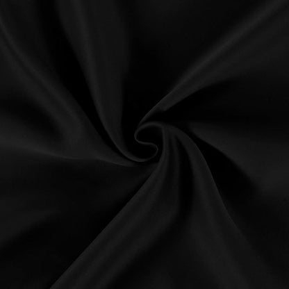 LEMOMO Black Thermal Blackout Curtains/52 x 72 Inch/Set of 2 Panels Room Darkening Curtains for Bedroom