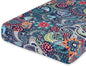 hyha Printed Couch Cushion Covers, Floral Sofa Covers Washable for 3 Cushion Couch, Stretch Pattern Outdoor Cushion Covers for Patio Furniture with Elastic Bottom(Large, Paisley)