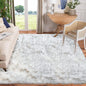Goolela Sheepskin Area Rug 10x12 Fluffy Fuzzy Faux Fur Carpet for Living Room Bedroom Furry Shaggy Plush Washable Rectangle - White with Grey Tips