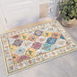 HEBE Washable Area Rug - 2'x3' Non Slip Soft Distressed Medallion Bedroom Boho Living Room Accent Throw Vintage Entry Floor Carpet for Dining Room Bathroom Entryway