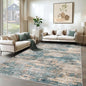 6x9 Area Rugs for Living Room, Washable Modern Abstract Large Area Rug Neutral Soft Non Slip Kids Rug Stain Resistant Indoor Carpet for Bedroom Nursery Dining Room Playroom(GreenBrown, 6'x9')